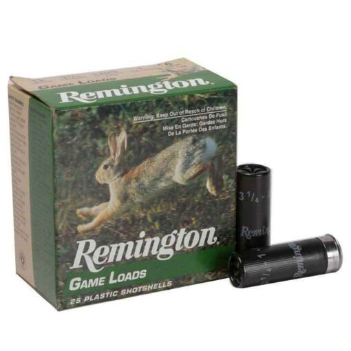 remington game loads 12 gauge 2 34in 6 1oz upland shotshells 25 rounds p30761 1